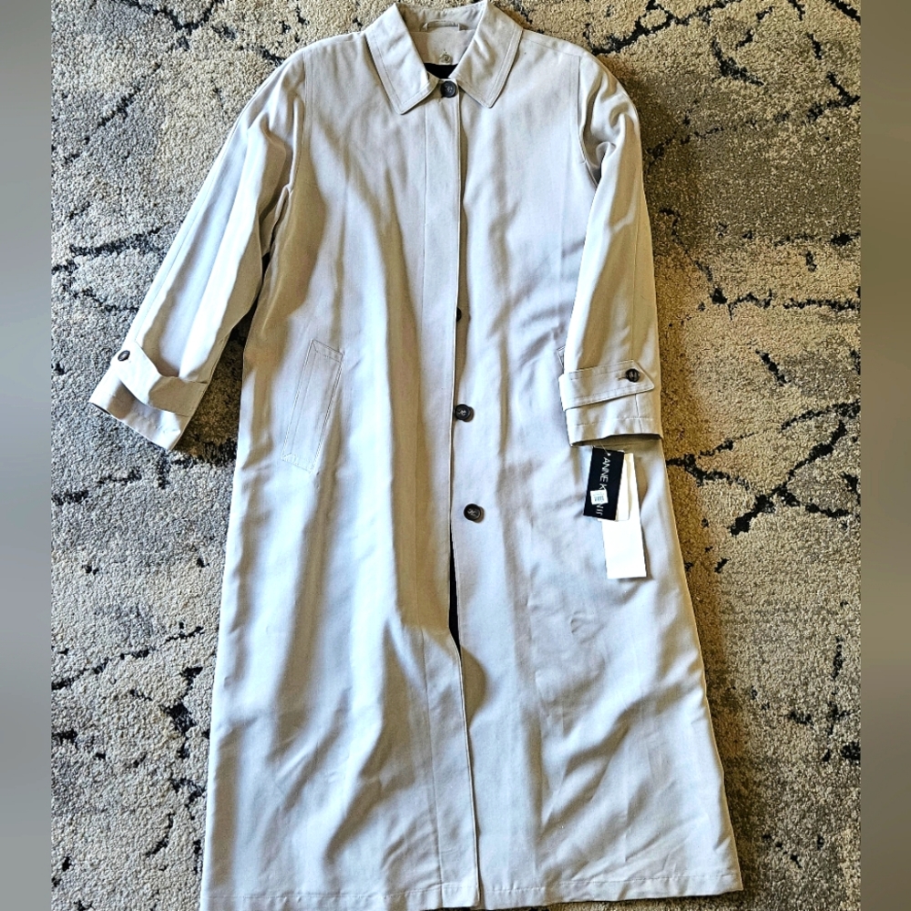 Anne Klein Trench Coat - Size 8
